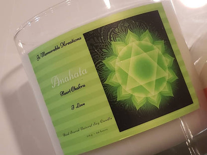 Chakra Soy Wax Candle - JAZ Body Essentials