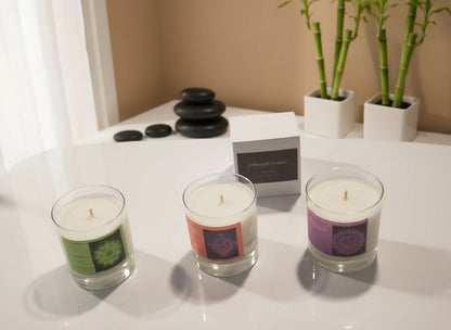 Chakra Soy Wax Candle - JAZ Body Essentials