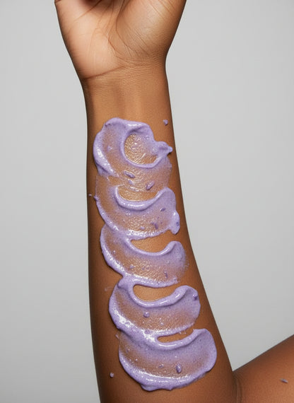 Black Amethyst Whipped Soap with Exfoliant - JAZ Body Essentials