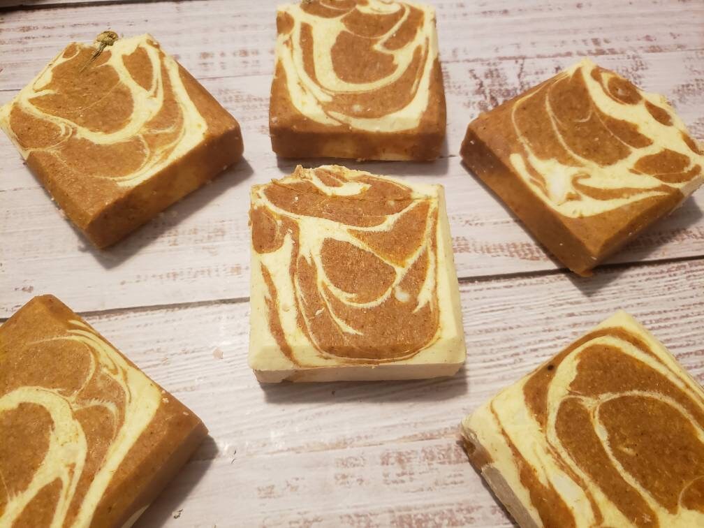 Turmeric Ginger & Honey Soap Bar - JAZ Body Essentials