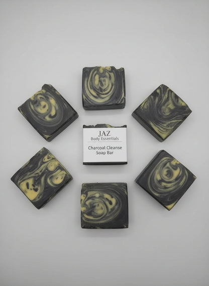 Charcoal Cleanse Bar Soap 4oz - JAZ Body Essentials