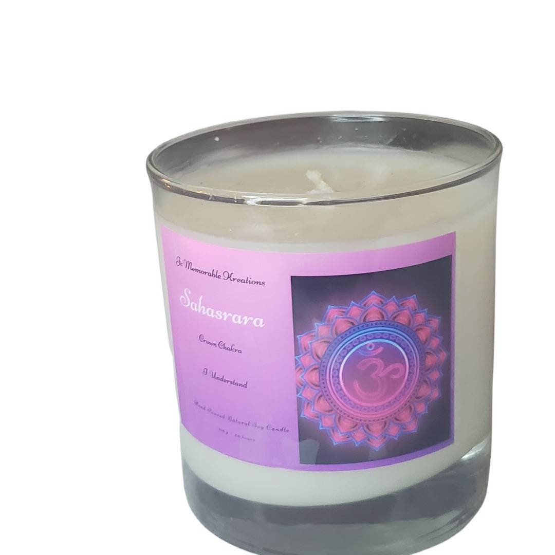 Chakra Soy Wax Candle - JAZ Body Essentials