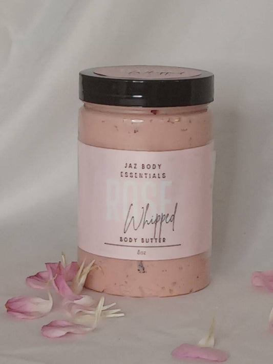 Rose Infused Vegan Body Butter - JAZ Body Essentials